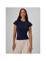 Dámské hladké tričko slim model 22276637 - 4F