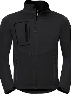 Russell Athletic 520M Pánská 3-vrstvá sportovní softshell bunda 10.520M black