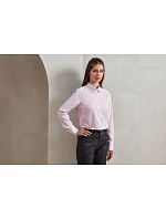 PR 338 Oxford pruhovaná halenka s dlouhým rukávem model 22483468 - Premier PR 338 Oxford pruhovaná halenka s dlouhým rukávem model 22483468 - Premier