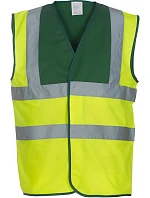 HVW 100 HiVis bezpečnostní vesta vis yellow model 22502061 - Yoko HVW 100 HiVis bezpečnostní vesta vis yellow model 22502061 - Yoko