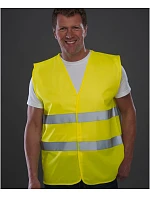 Yoko HVW 102 Hi-Vis bezpečnostní vesta 79.W102 hi vis yellow Yoko HVW 102 Hi-Vis bezpečnostní vesta 79.W102 hi vis yellow