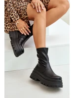 Boty Na Masivní Platformě Černé Florinara Boty Na Masivní Platformě Černé Florinara