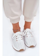 Kožené Lehká Polobotky Dámské model 21691705 Bílé - Artiker