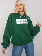 Mikina EM BL 651/2.41X tmavě zelená