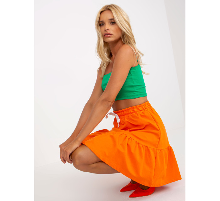 Dámská sukně FA SD model 17502940 oranžová - FPrice