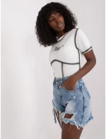 T shirt NM TS model 19662285 biały - FPrice T shirt NM TS model 19662285 biały - FPrice