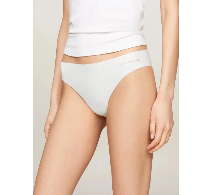 Dámské kalhotky 3Pack BRAZILIAN UW0UW03871 0R2 bílé/sv.béžové/růž - Tommy Hilfiger