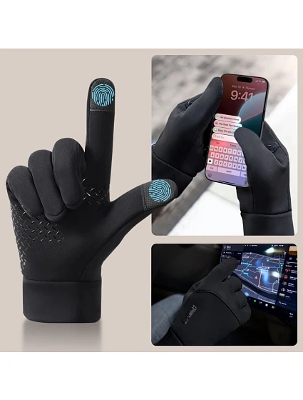 Rukavice  s  L černé model 22083489 - Tech-Protect