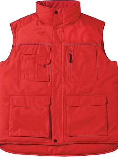 B&C Pro Pracovní vesta red model 22482675