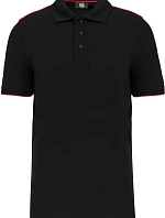 WK WK 270 Pánské pracovní piqué polo "Day-to-Day" 20.W270 black/red