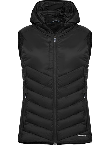 Cutter & Buck Mount Adams Vest Women Dámská prošívaná vesta 68.1483 black Cutter & Buck Mount Adams Vest Women Dámská prošívaná vesta 68.1483 black