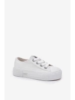 Dětské Tenisky ISLA C LOW JR Bílé model 21695941 - Lee