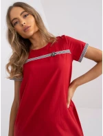 Dámské šaty LK SK 506863.37 červená - FPrice