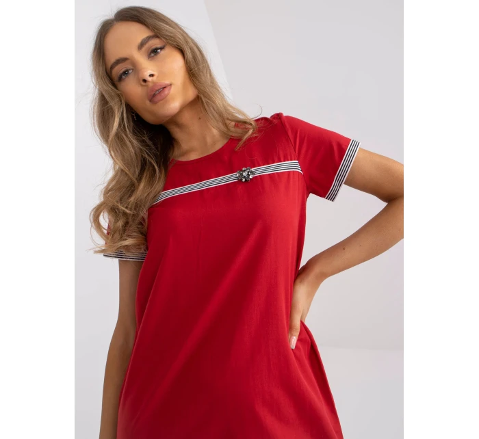 Dámské šaty LK SK 506863.37 červená - FPrice