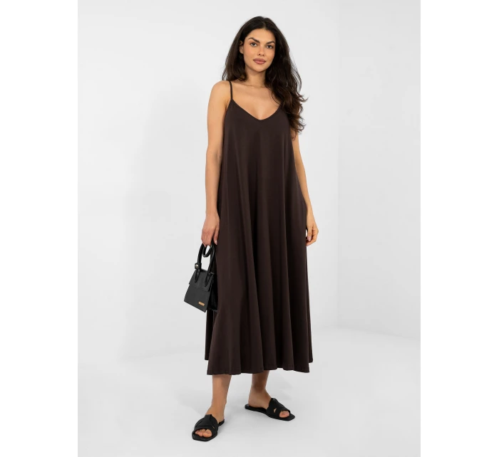 RV SK šaty A1088.29 tmavě hnědé
