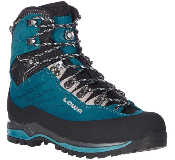 Dámská trekingová vysokohorská obuv Cevedale II GTX Ws 220053 6931 Tyrkys s černou - LOWA