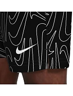Plavky Nike Breaker Tossed Swoos 5" Volley, černé, NESSG572 001 Plavky Nike Breaker Tossed Swoos 5" Volley, černé, NESSG572 001