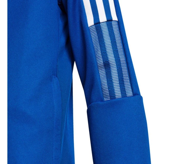 Dětská fotbalová mikina Tiro 21 Track GM7315 modrá - Adidas Dětská fotbalová mikina Tiro 21 Track GM7315 modrá - Adidas