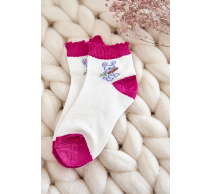 Mládež Ponožky S Bunny 5-Pack Multicolor