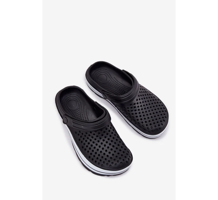 Pánské Pěnové Pantofle Černé Maravena