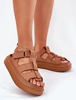 Dámské Sandály Na Platformě Camel Nitavelia