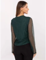 Bluzka IT BZ model 21480305 ciemny zielony - FPrice Bluzka IT BZ model 21480305 ciemny zielony - FPrice