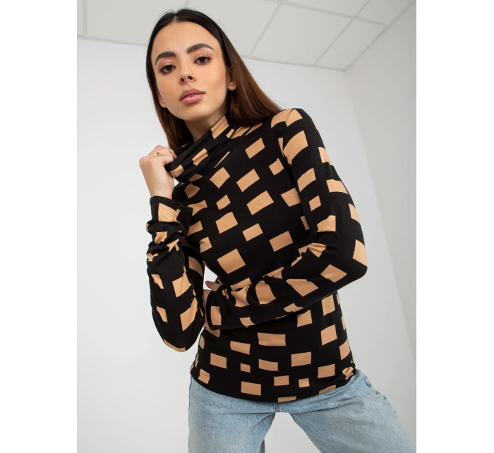 Dámská halenka LK BZ 509197.53P černá - FPrice