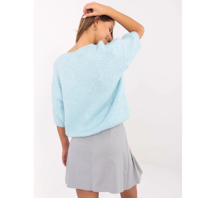 Sweter MI SW model 20849224 jasny niebieski - FPrice