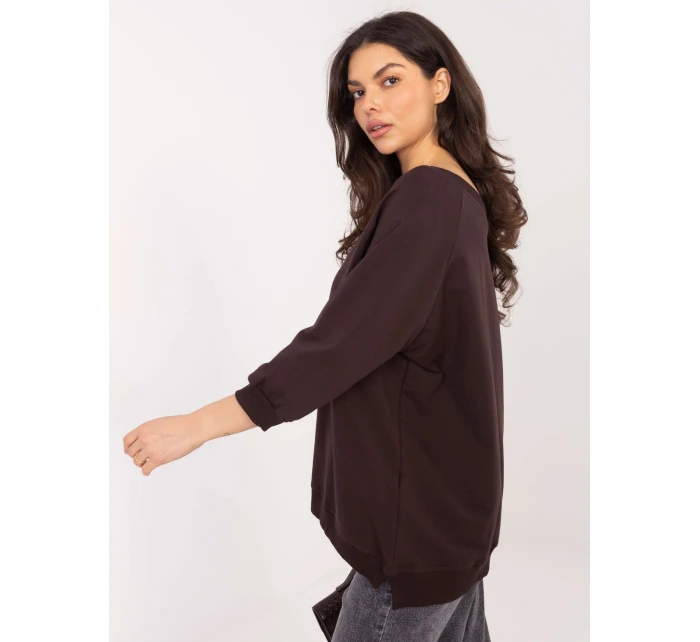 Dámská mikina RV BL model 20518897 tmavě hnědá - FPrice