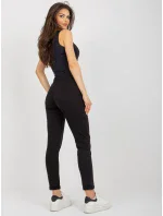 Spodnie dresowe RV DR model 18484287 czarny - FPrice Spodnie dresowe RV DR model 18484287 czarny - FPrice