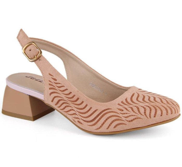 Semišové sandály Jezzi W JEZ403C růžové
