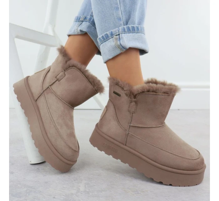 Big Star W SS274117 INT2172B nepromokavé sněhové boty