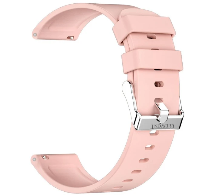 Řemínek pro GIEWONT Dynamic Smartwatch GW230 GWP230-1 - Powder Pink Řemínek pro GIEWONT Dynamic Smartwatch GW230 GWP230-1 - Powder Pink