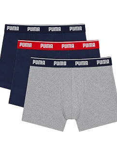 Pánské boxerky balení po 3 tmavě modré a  05 model 22292628 - Puma