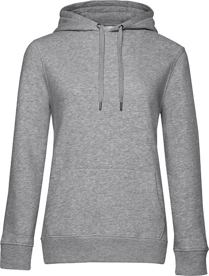 B&C QUEEN Hooded_° Dámská mikina s kapucí 01.W02Q heather grey B&C QUEEN Hooded_° Dámská mikina s kapucí 01.W02Q heather grey