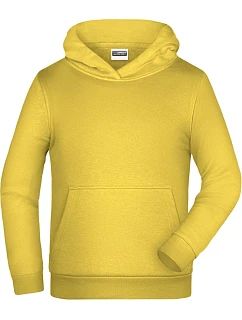 Daiber JN 796K Dětská mikina s kapucí 02.796K yellow