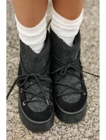 Sněhule S Na Platformě Černé model 21676673 - Boto Sněhule S Na Platformě Černé model 21676673 - Boto