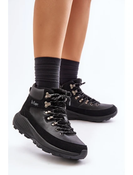Dámské Lehká Kotníková Obuv Na Zip Černá Lee Cooper LCJ-24-03-3073