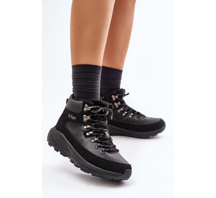 Dámské Lehká Kotníková Obuv Na Zip Černá Lee Cooper LCJ-24-03-3073