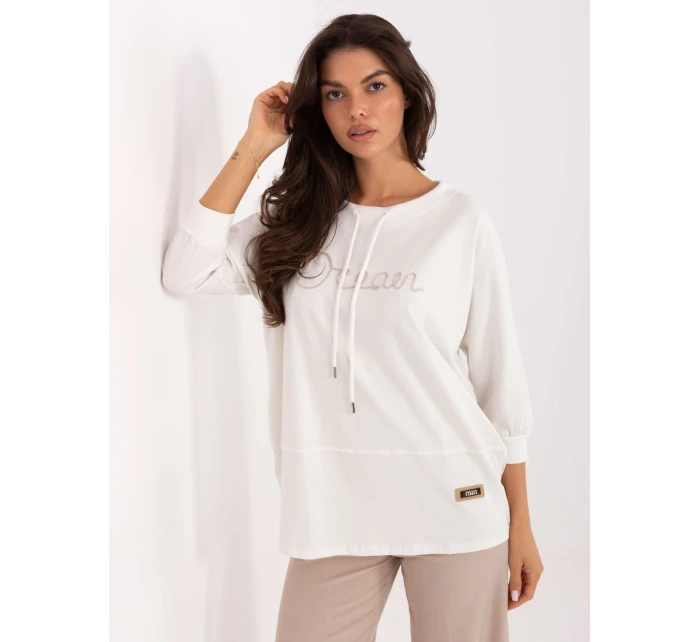 Bluzka RV BZ model 21393012 ecru - FPrice