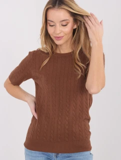 Svetr s krátkým rukávem  model 222831 Factory Price