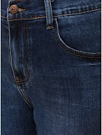 Dámské džíny Mom Fit s elastickým pasem, modré, FashionStreet UY3102