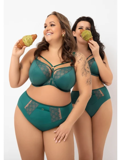 Zelené kalhotky M4XL model 21957706 - Gorsenia Zelené kalhotky M4XL model 21957706 - Gorsenia