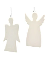 SADA DVOU DIY andělských přívěsků 5x0,5x10,5 cm