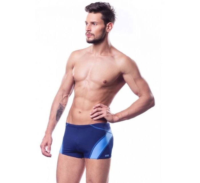 050 pánské plavky, modré S