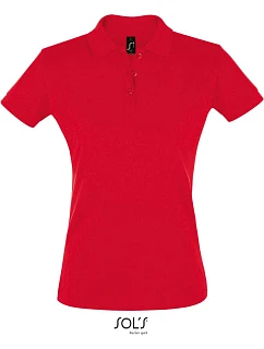 SOL'S Perfect Women Dámské piqué polo 25.1135 red