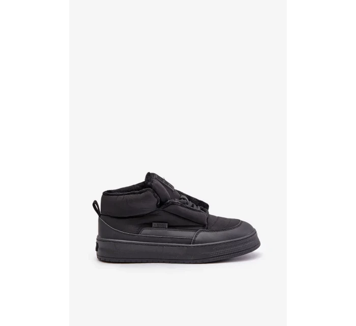 Zateplené Dámské Tenisky Big Star Černé Zateplené Dámské Tenisky Big Star Černé