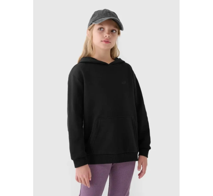 Dětská mikina s kapucí JWMM00TSWSF1862-20S Černá - 4F