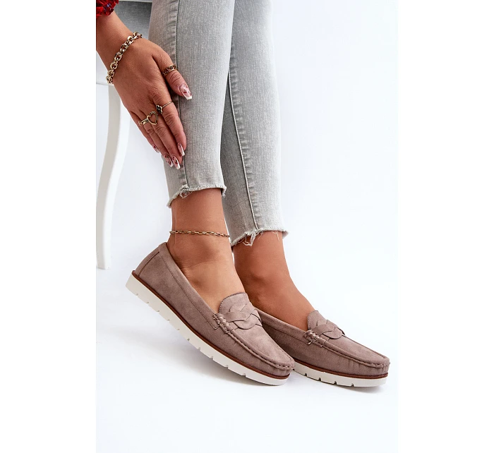 Dámské mokasíny 834280 Nestalia hnědé - Vice Versa