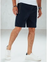 FashionStreet pánské tmavě modré teplákové šortky SX2472